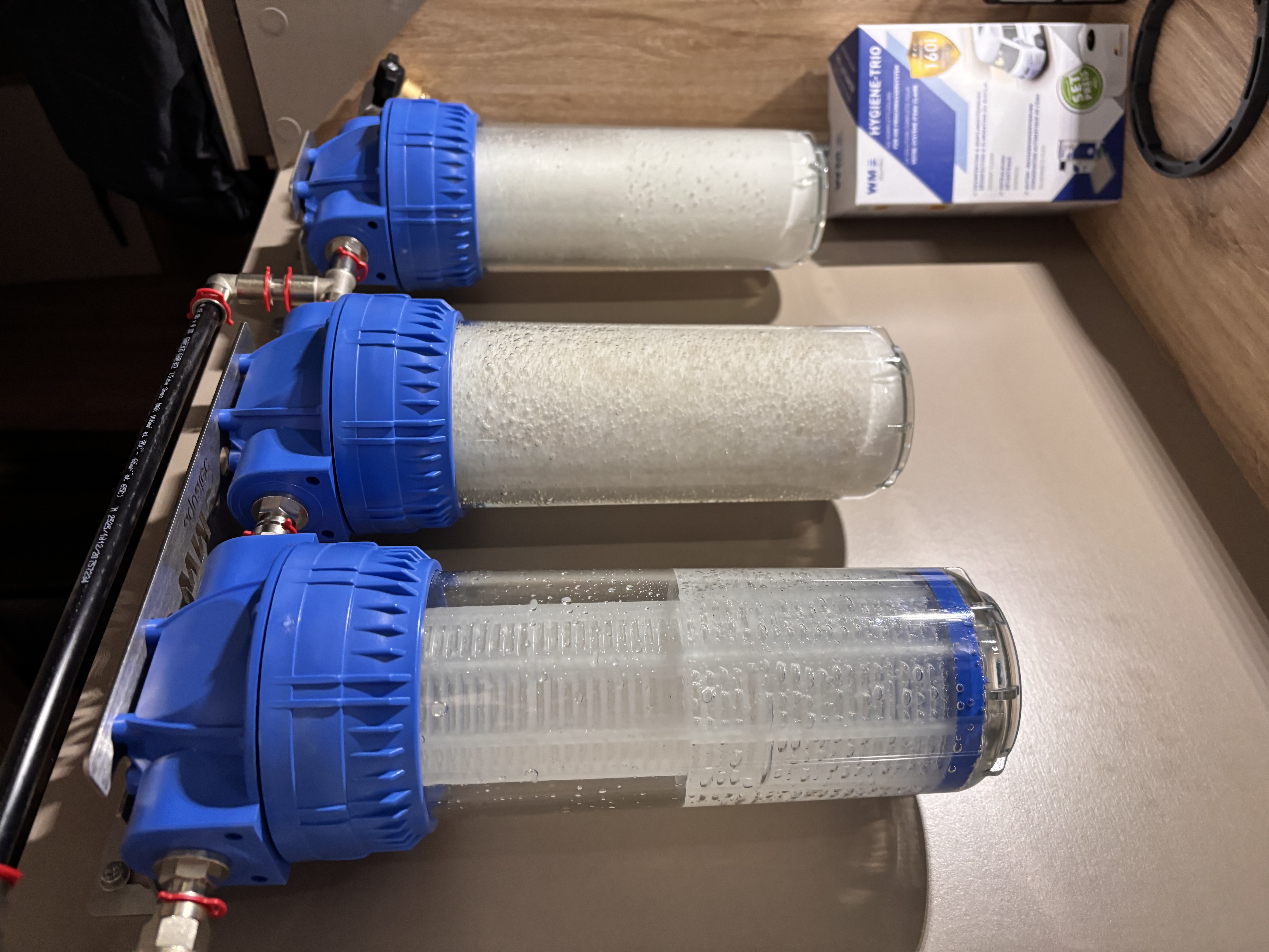 L’eau potable en fourgon aménagé